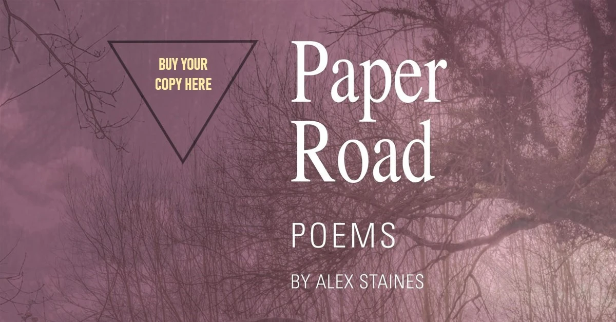 paper road alex staines for sale dystopian poems